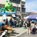 UFOエアートランポリンを使用した会場写真