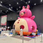 うさぎエアードーム 実施風景1