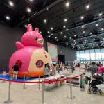 うさぎエアードーム 実施風景2