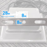 LED投光器 ビス穴
