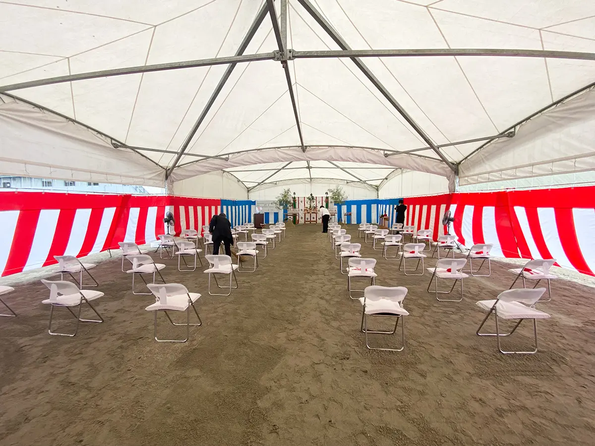 安全祈願祭 現場の様子2