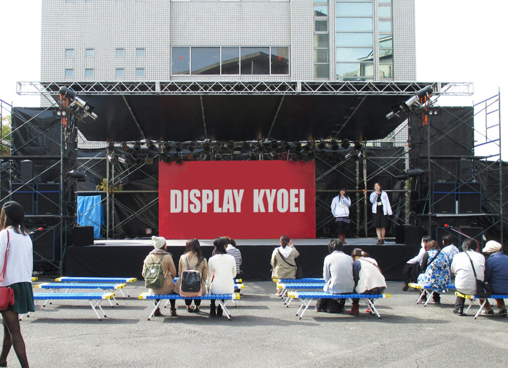 屋根付きステージ イメージ