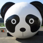 巨大パンダエアハウス 正面