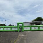 エアー式ドッグラン(大) 正面