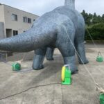 ブラキオサウルスミストバルーン 背面