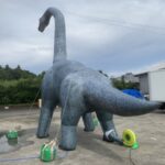 ブラキオサウルスミストバルーン 後ろ