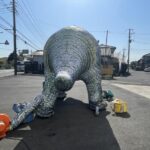 トリケラトプスミストバルーン(緑) 背面