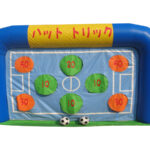 エアー式抽選用サッカーゴール(ハットトリック) レンタル