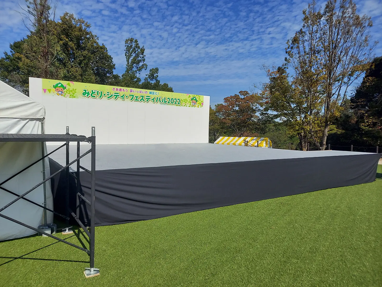 バックパネルステージ 会場風景
