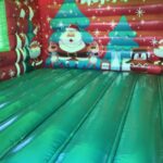 光るクリスマスエアハウス 内部の様子