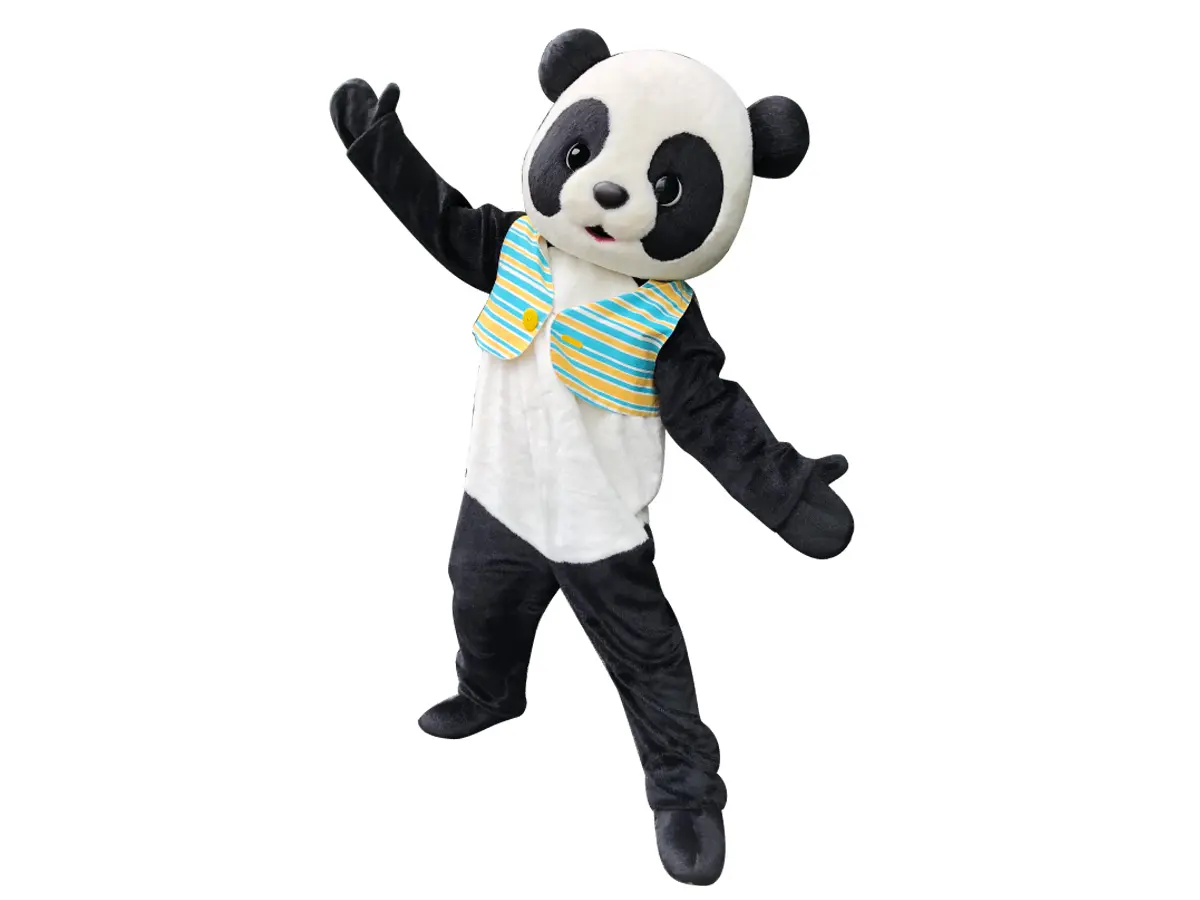 パンダ着ぐるみ 空色 レンタル 東京 大阪 名古屋 全国対応の株式会社共栄美装