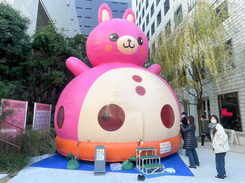 うさぎエアードーム レンタル