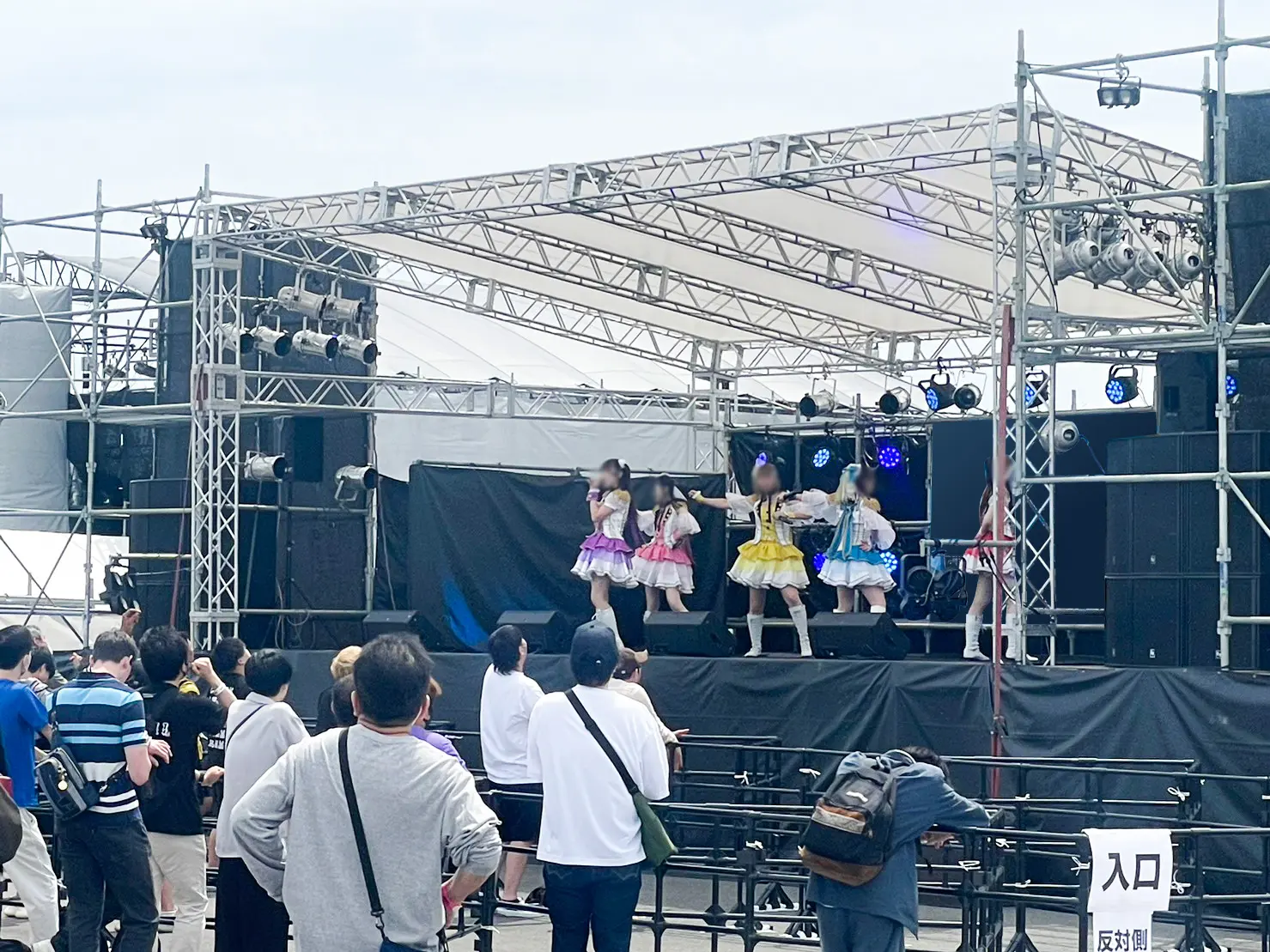 トラスルーフステージ 使用イメージ1