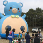 水色くまドーム 実施風景2