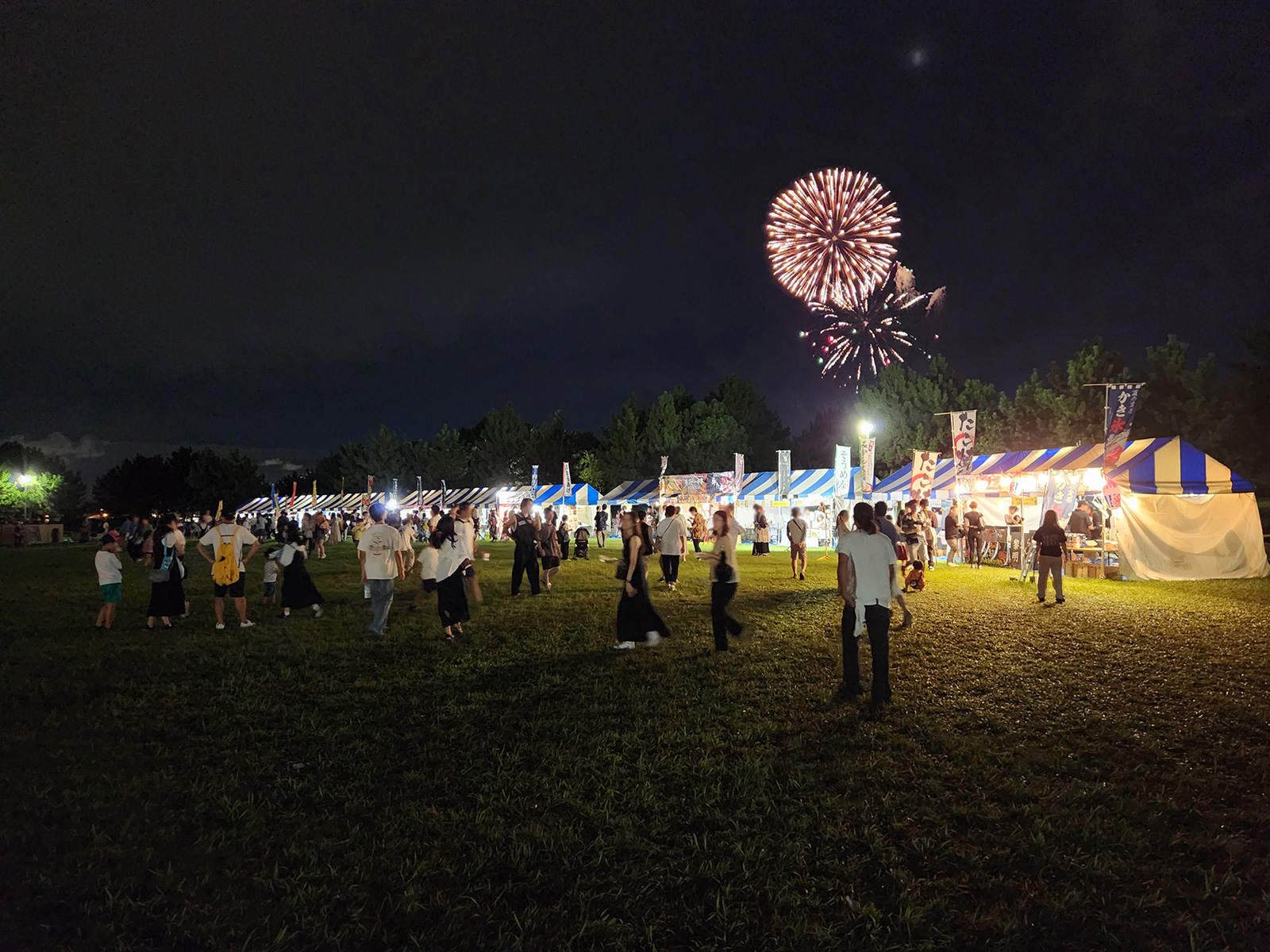 花火大会 現場写真