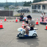白バイゴーカート 実施風景1