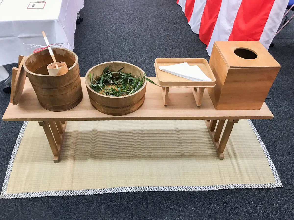 屋内地鎮祭 実施風景2