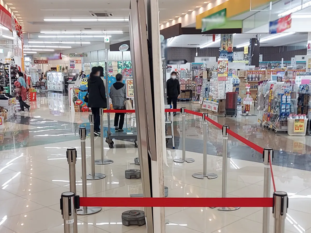 書道展 現場風景3