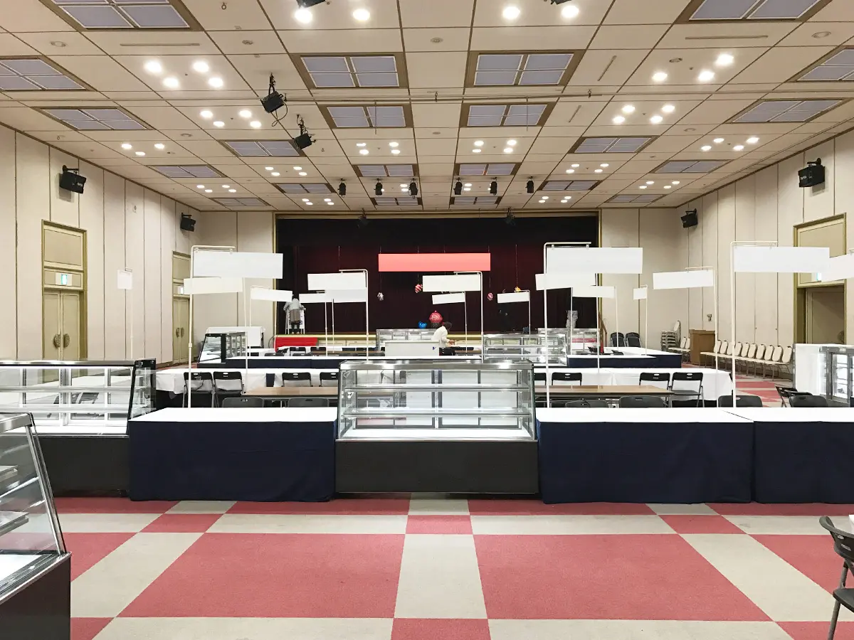 区民まつり 現場風景1