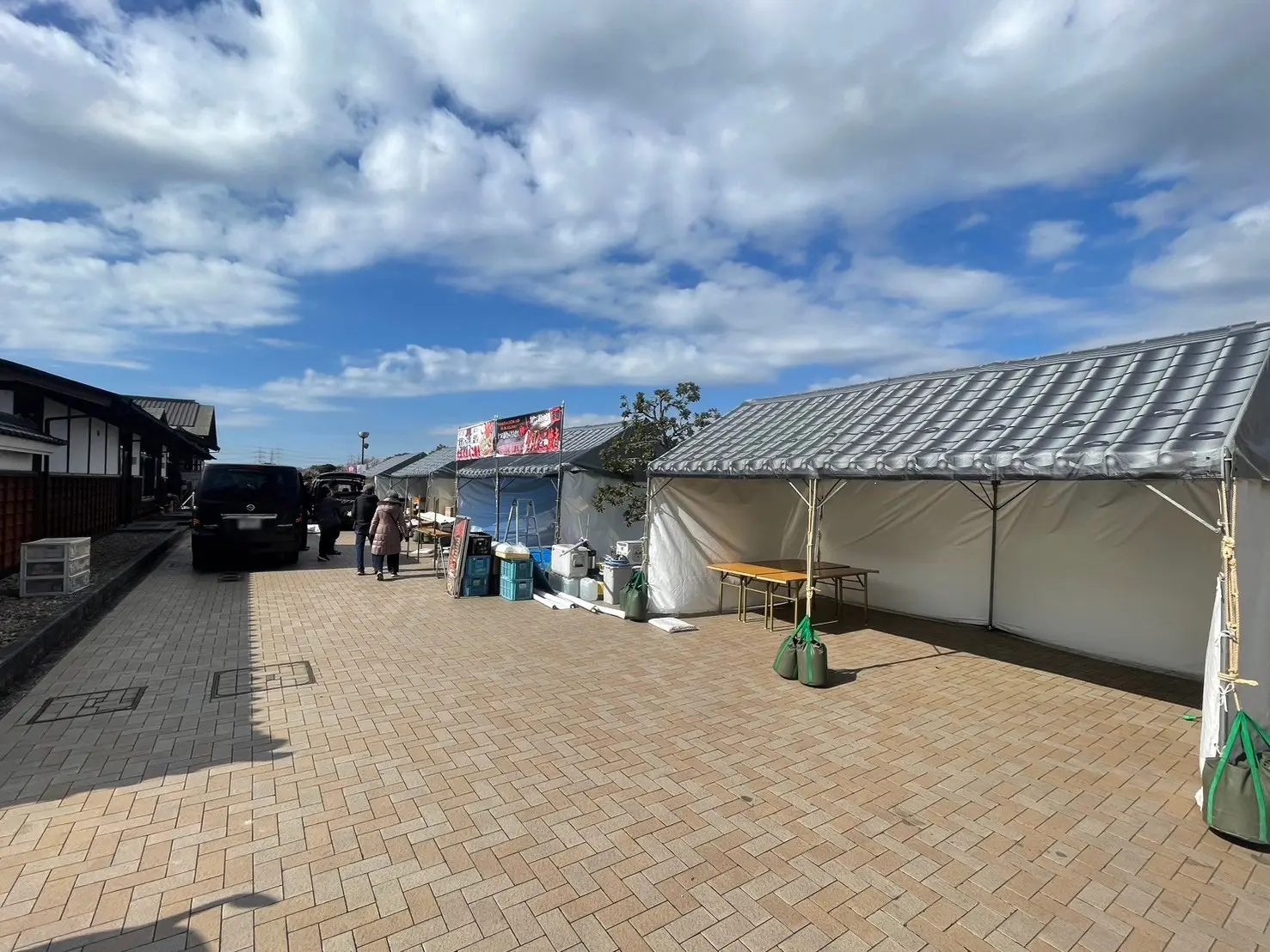 第33回佐布里池梅まつり 施工風景6