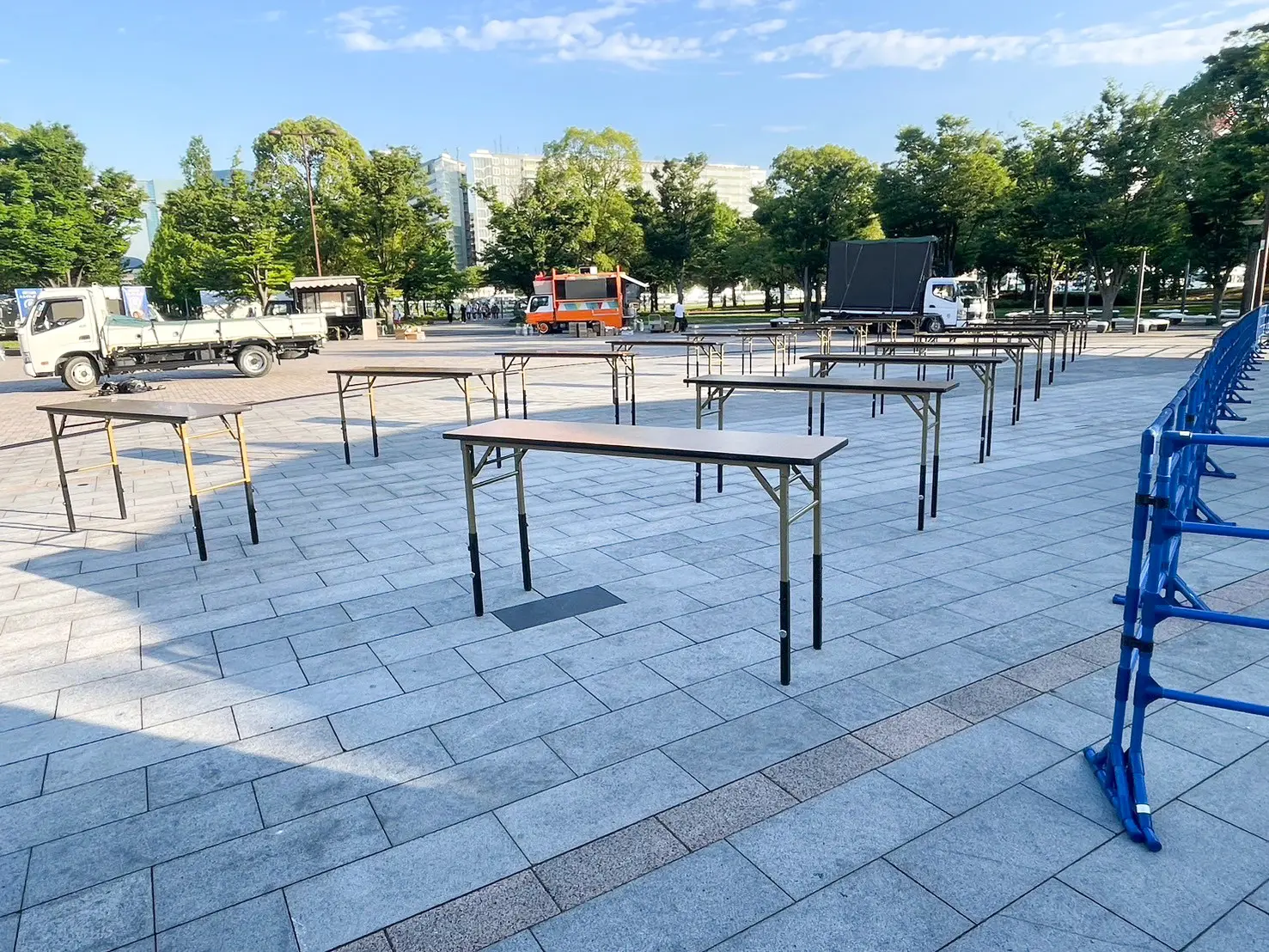 トラスゲート 施工風景