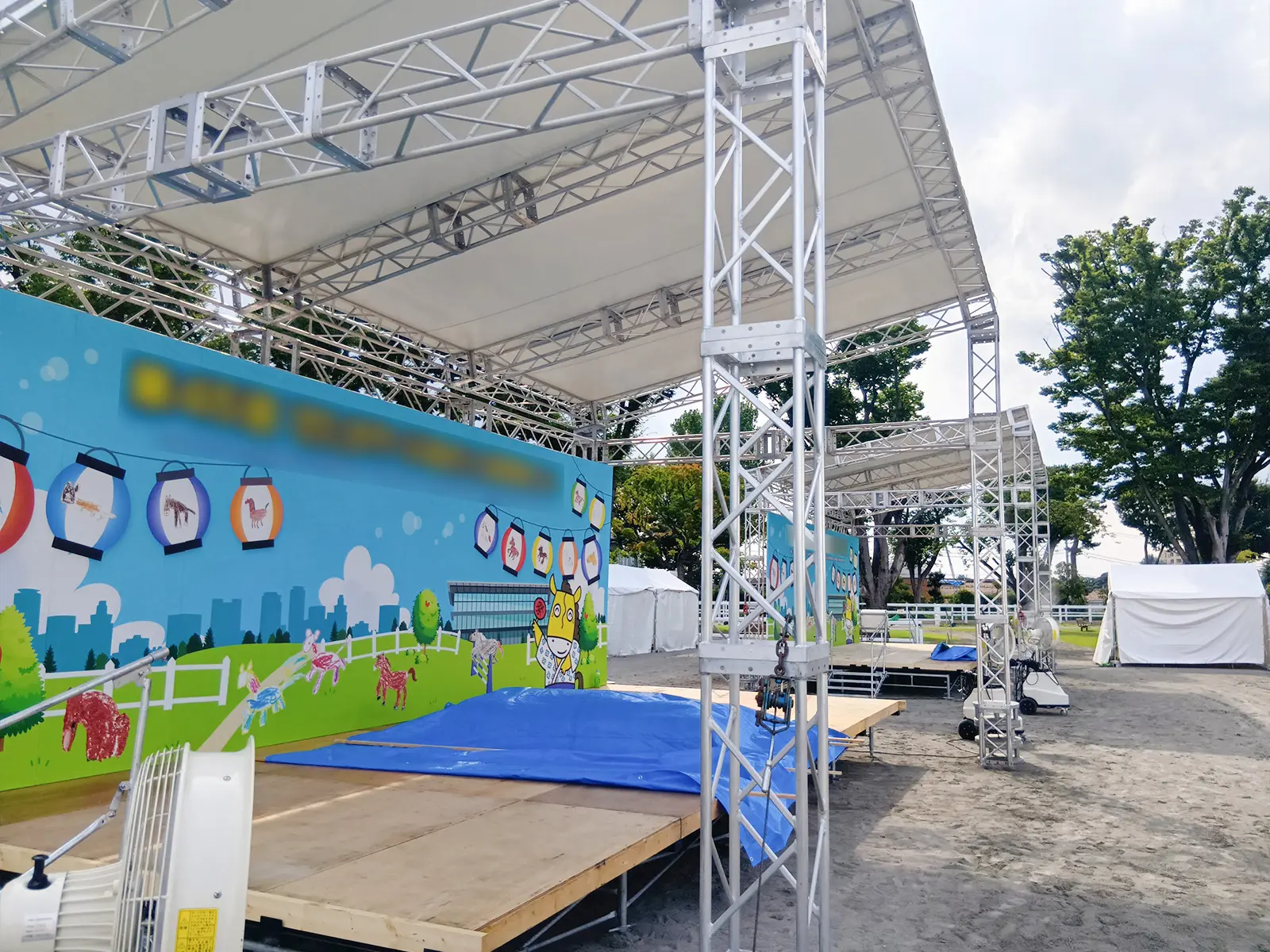 世田谷区 準備中 サブステージ