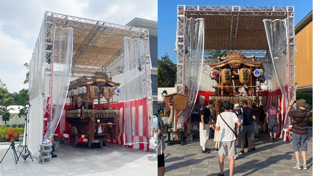 世田谷区のお祭り本番 地車(だんじり)2