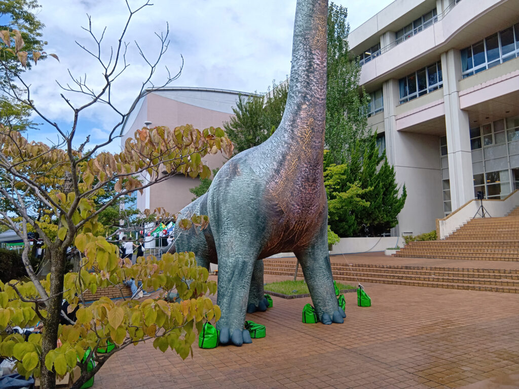 名古屋の大学でミストバルーンを設営しました!2