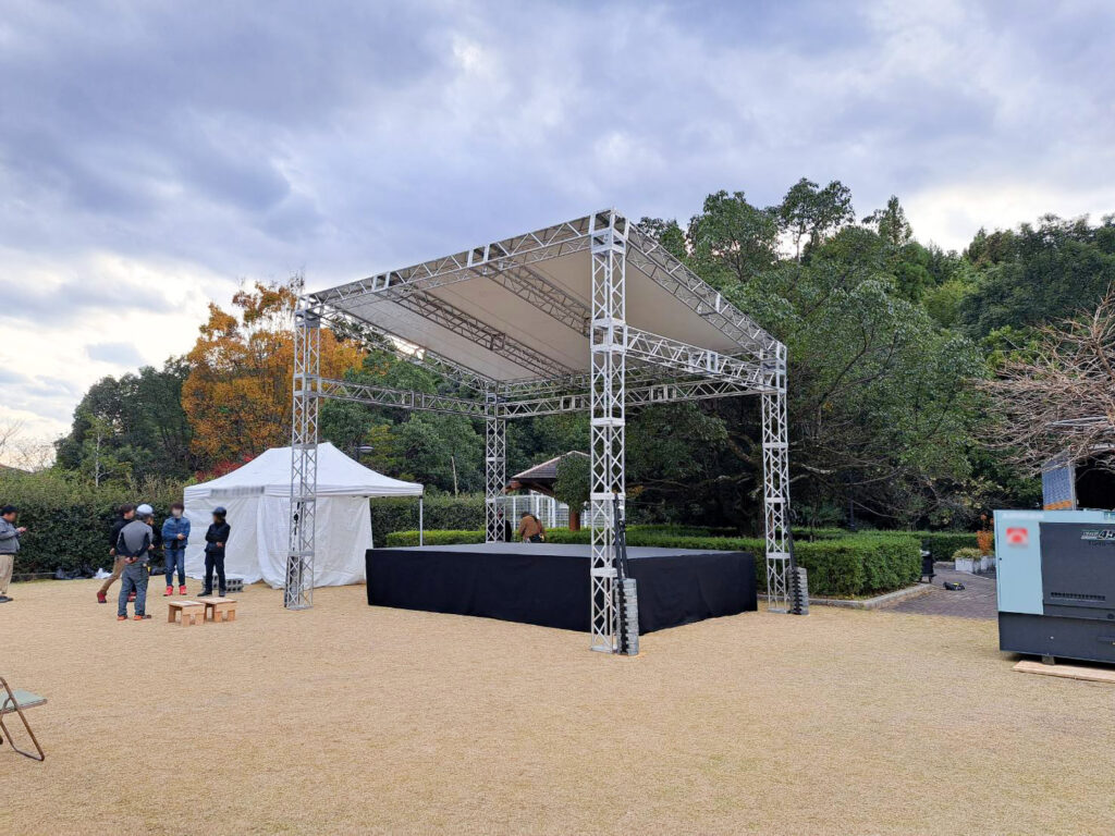 三重県菰野町でマルシェ会場をお手伝いしました!1