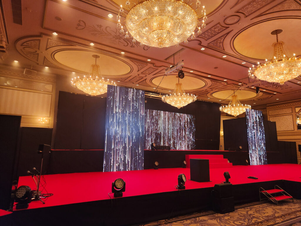 名古屋東急ホテルで社内表彰イベントの会場設営をしてきました! イメージ4