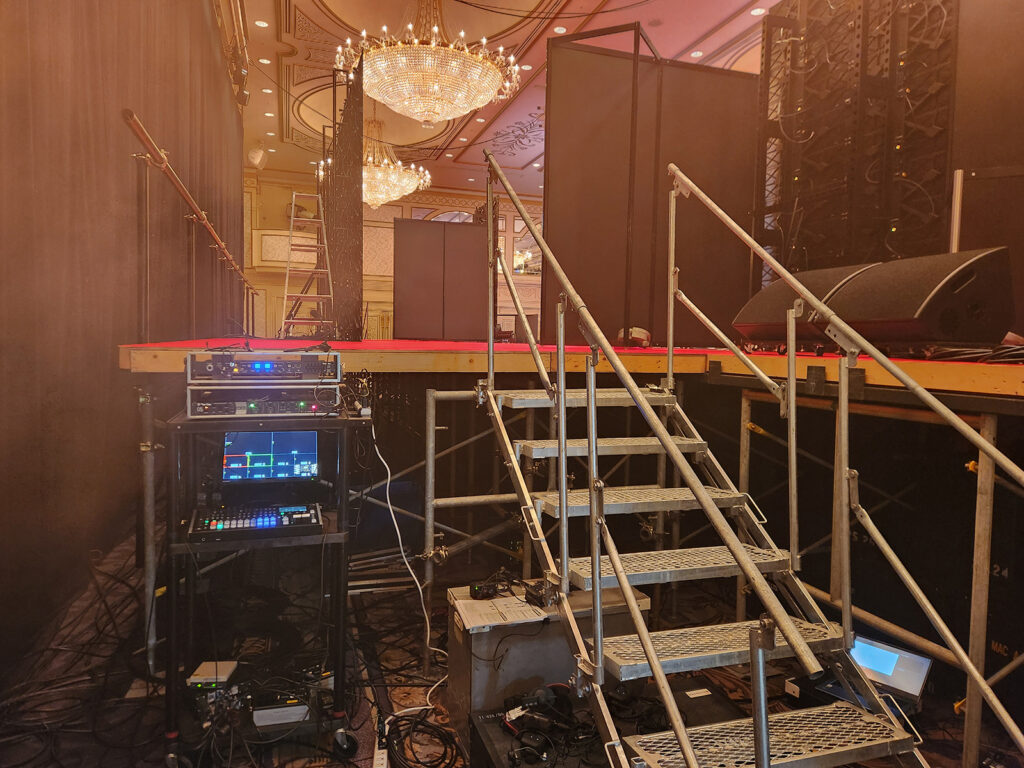 名古屋東急ホテルで社内表彰イベントの会場設営をしてきました! イメージ7