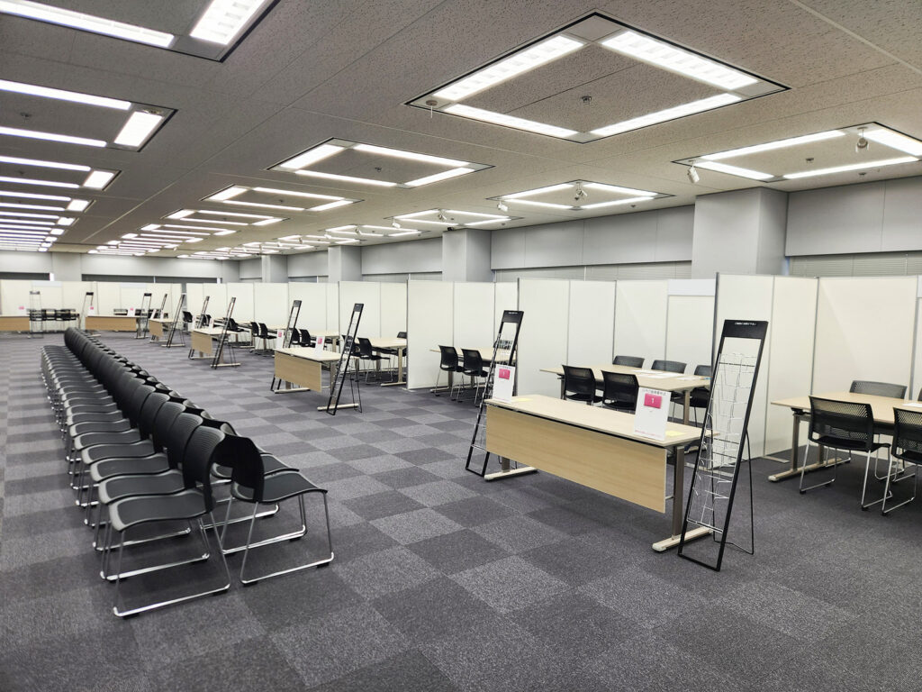 新宿エルタワー30階 スカイルームで就職面接会をお手伝いしました!1