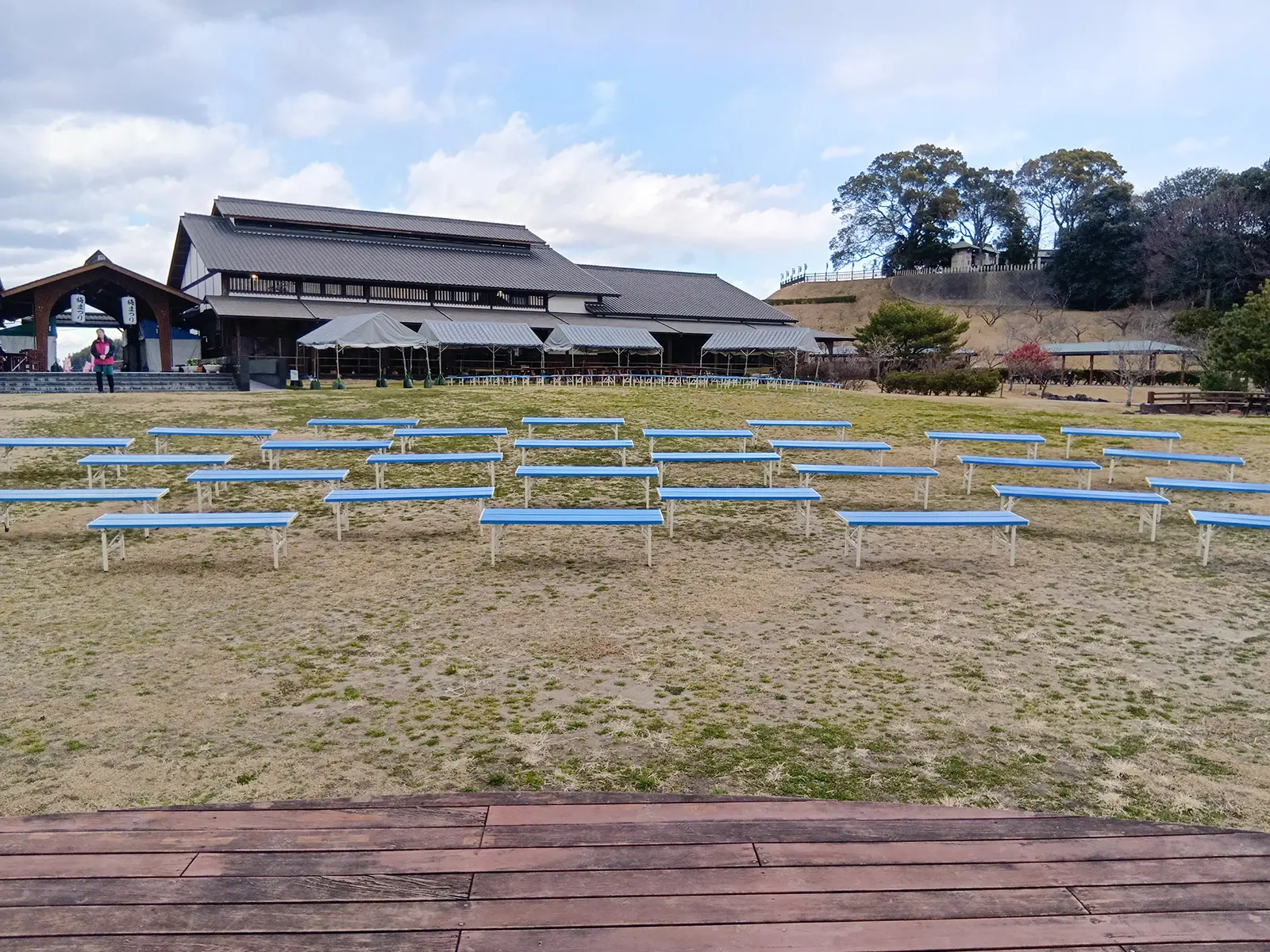 CM撮影 ランウェイ 現場風景5