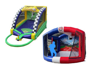 エアー式バッティングゲームセット
