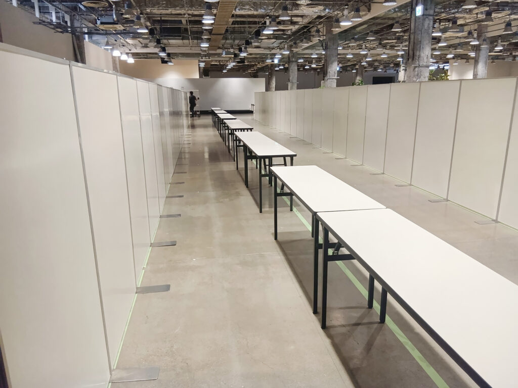 東京都千代田区で行われた展示会の様子 3