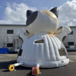 三毛猫エアドーム 背面