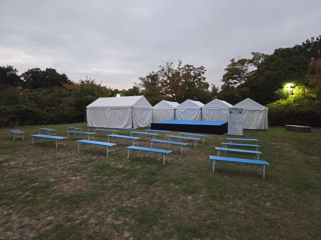 令和7年度 緑区区民まつり会場設営レポート 33