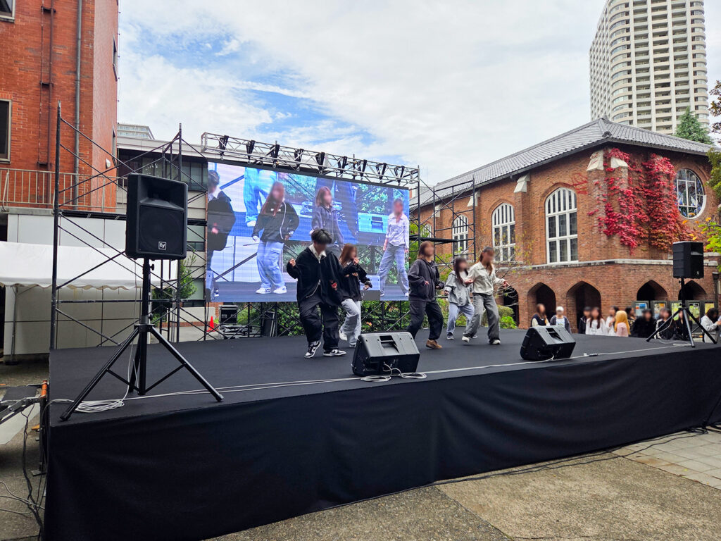 東京の大学祭でステージを設営してきました! 3