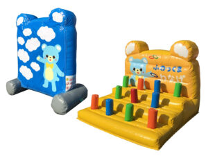 水色くま縁日セット