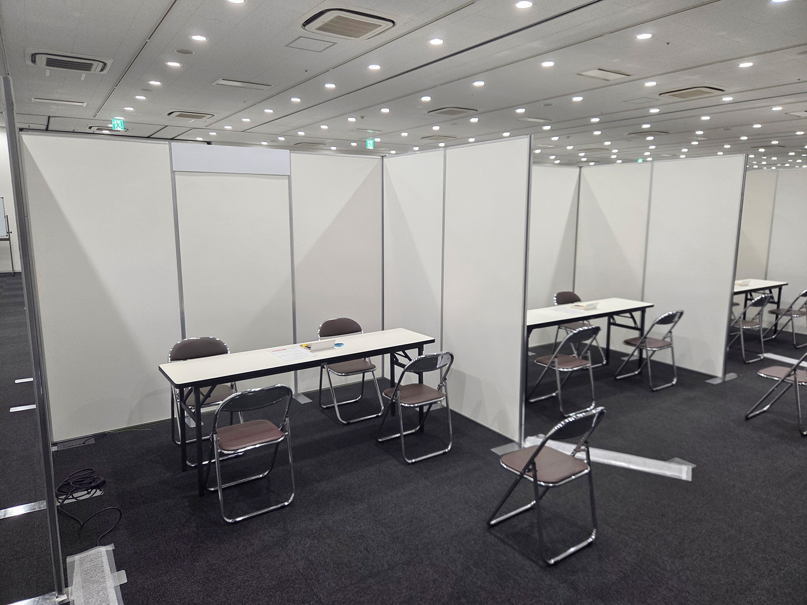 ウインクあいちで就職説明会の会場設営をしました!3