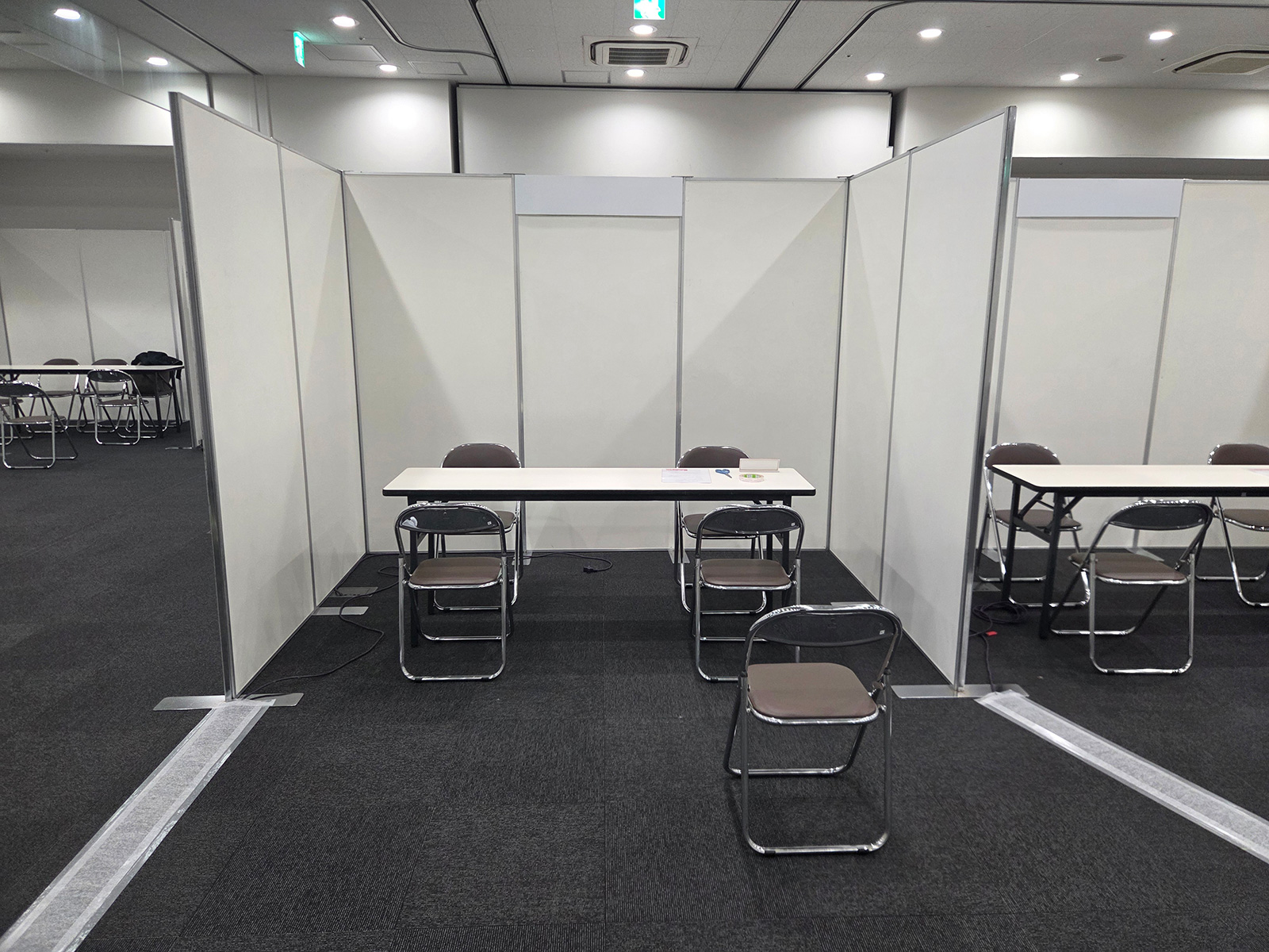 ウインクあいちで就職説明会の会場設営をしました!4