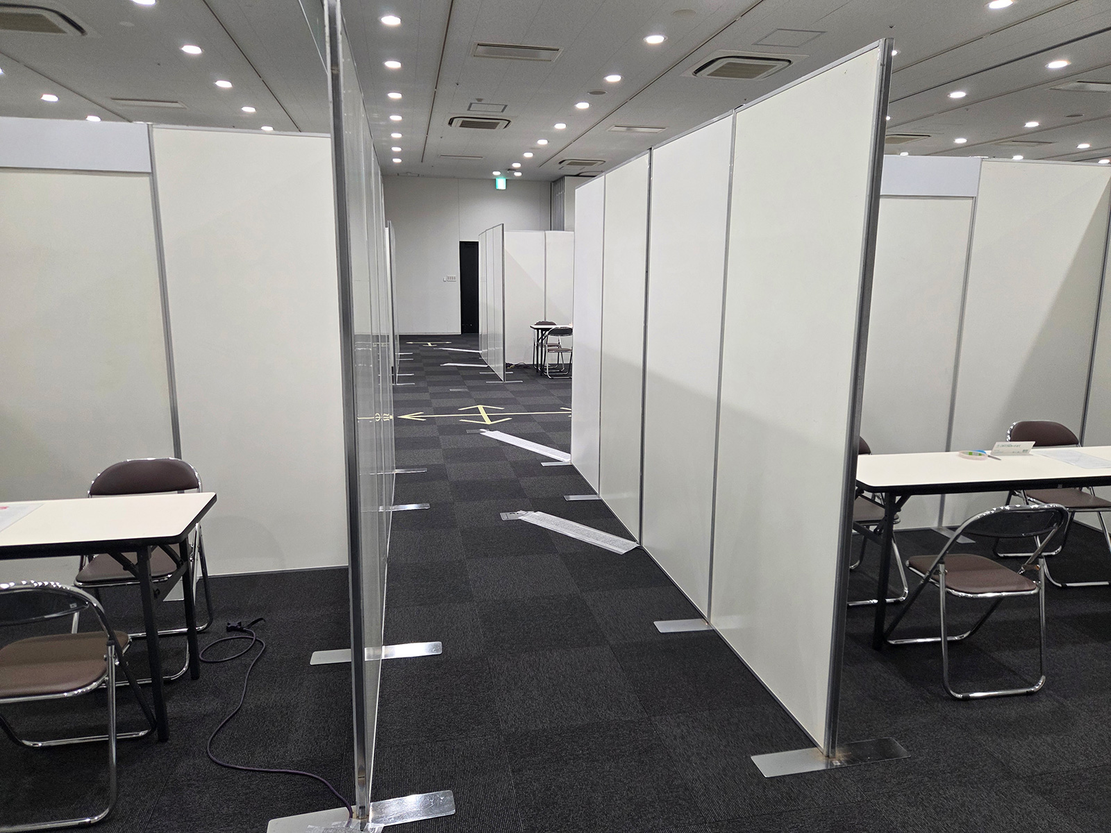 ウインクあいちで就職説明会の会場設営をしました!5