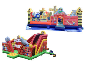 エアー式建機アトラクションセット