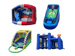 エアー式野球アトラクションゲームセット