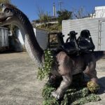 恐竜ライド(2人乗り) ブラキオサウルス イメージ1