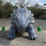 リアル恐竜ミストバルーン(アンキロサウルス) 正面