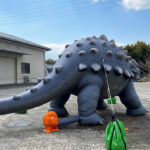 リアル恐竜ミストバルーン(アンキロサウルス) 側面